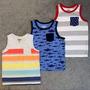 Oshkosh: Boy’s Tank Tops (size: 4T)